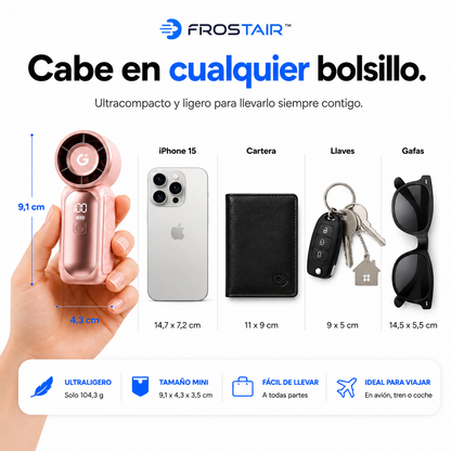 FrostAir™ Ventilador Portátil de Tubo