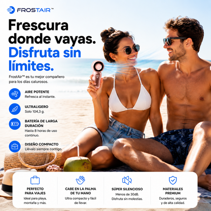 FrostAir™ Ventilador Portátil de Tubo