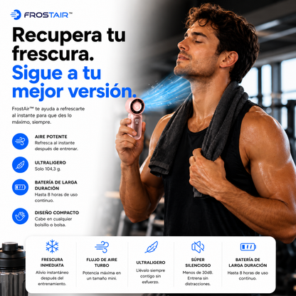 FrostAir™ Ventilador Portátil de Tubo