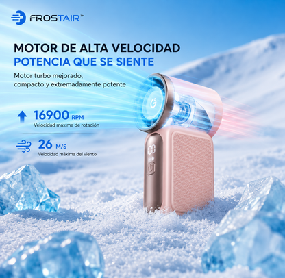 FrostAir™ Ventilador Portátil de Tubo – Mini Ventilador Recargable USB